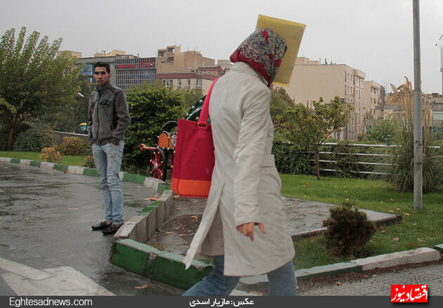 آن روی تهران در هوای بارانی+ گزارش تصویری / عکس ها از مازیار اسدی