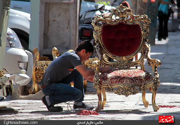 گزارش تصویری از بورس مبلمان تهران