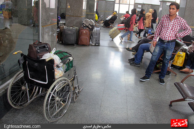 راه‌آهن در شلوغ‌ترین روزهای کاری‌اش چه شکلی است؟(گزارش تصویری)