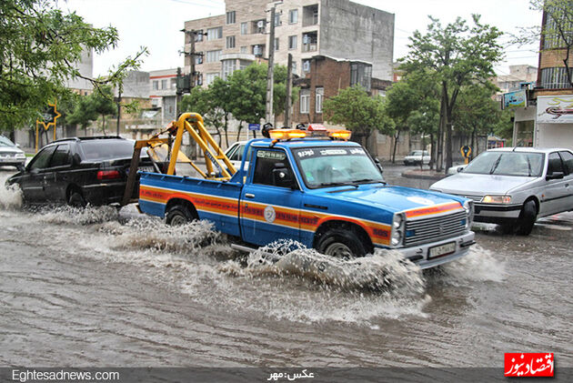 باران رحمت و غافلگیری شهرها (گزارش تصویری)