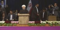 روحانی در اردبیل : اگر به من فحش دادند چیزی نگویید؛ این‌ها باخته‌اند