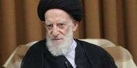عیادت نماینده رهبر معظم انقلاب از آیت‌الله شبیری زنجانی 