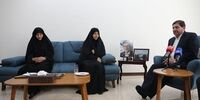 ابلاغ پیام رهبری انقلاب به خانواده شهید فریدون عباسی 