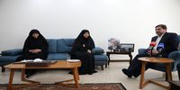 ابلاغ پیام رهبری انقلاب به خانواده شهید فریدون عباسی 