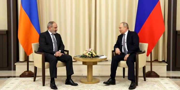 جزئیات گفتگوی پوتین و نخست وزیر ارمنستان