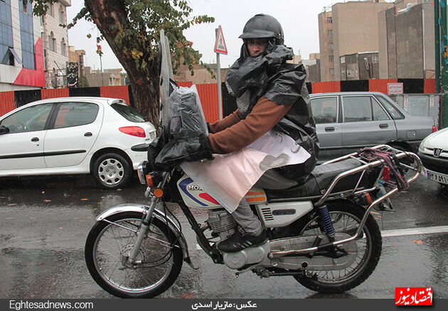 آن روی تهران در هوای بارانی+ گزارش تصویری / عکس ها از مازیار اسدی