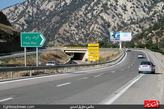 روند ساخت آزادراه تهران-شمال به روایت تصویر