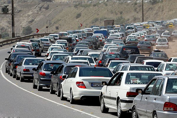 ترافیک در جاده‌های هراز و چالوس