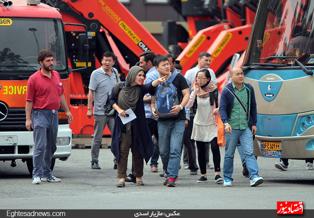 ضیافت نفتی برای خارجی‌ها، یک روز قبل از افتتاح(گزارش تصویری)