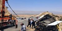 علت واژگونی اتوبوس مسافری در فارس اعلام شد