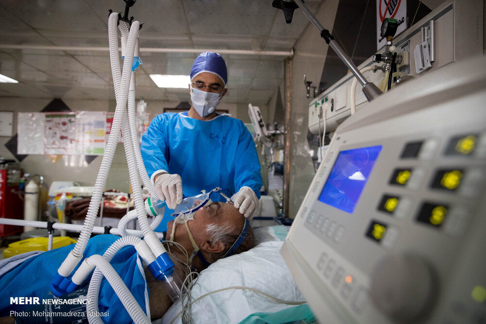 تصاویر| کرونا بازهم بیمارستان ها را شلوغ کرد