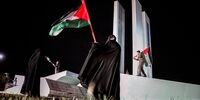 تصاویر راهپیمایی خودرویی همبستگی با ملت فلسطین