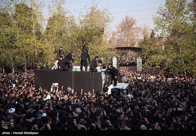 مراسم تشییع پیکر آیت الله هاشمی رفسنجانی