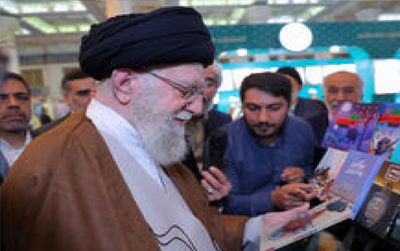 گفت‌وگوی رهبر انقلاب با جوان فلسطینی در تهران + فیلم 2