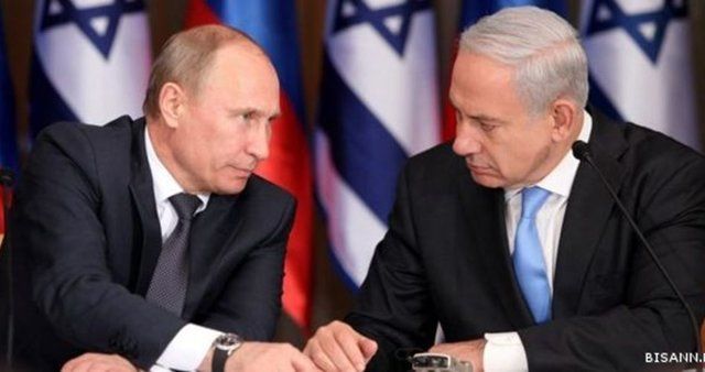 تبریک تلفنی پوتین به نتانیاهو به مناسبت تولد 70 سالگی