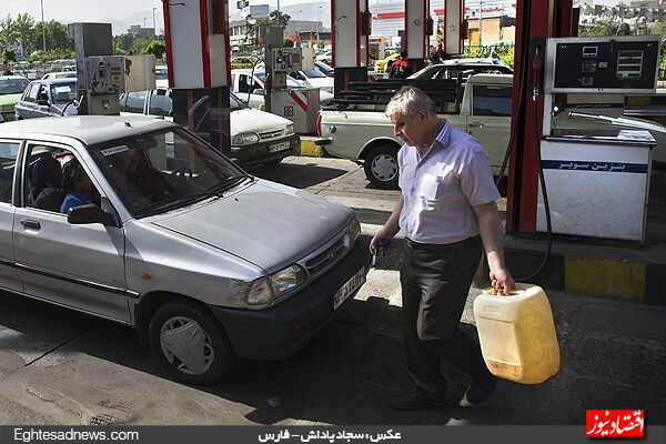 ذخیره بنزین بعد از اعلام لغو سهمیه‌بندی (گزارش تصویری)