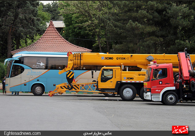 ضیافت نفتی برای خارجی‌ها، یک روز قبل از افتتاح(گزارش تصویری)