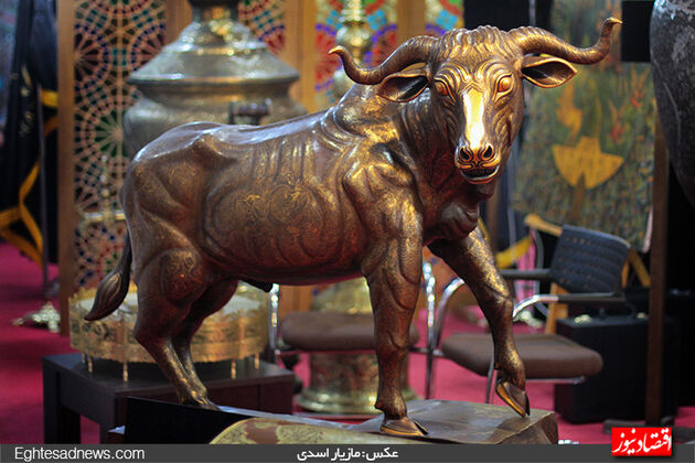 نمایشگاهی از گاو و یوزپلنگ میلیاردی + گزارش تصویری