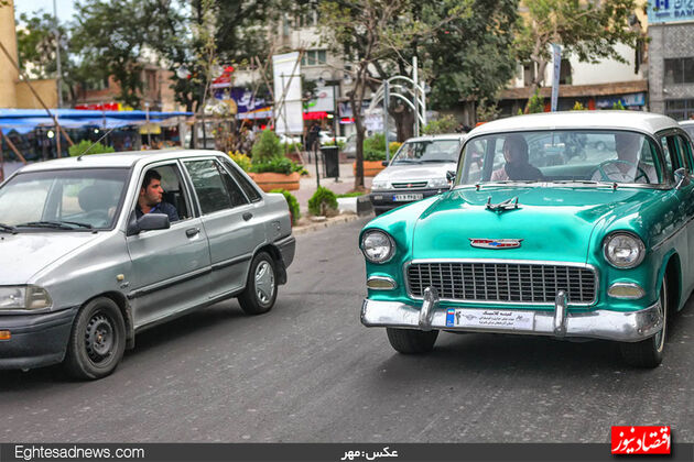 نمایشگاه خودروهای کلاسیک در تبریز(گزارش تصویری)