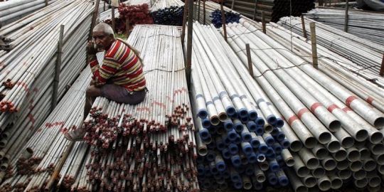سومین ماه کاهش واردات فولاد هند