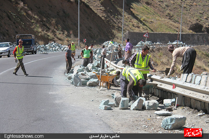 احداث وبهسازی 648کیلومترجاده در البرز