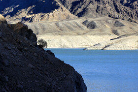 آبگیری سد جیرفت پس از بارش‌های اخیر