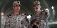 فیلمی از بازدید سرلشکر باقری از پایگاه‌ زیرزمینی ارتش