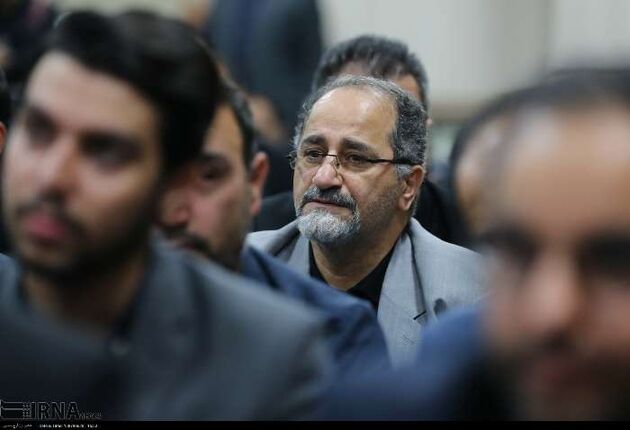 مراسم عزاداری امام حسین با حضور روحانی و وزرا