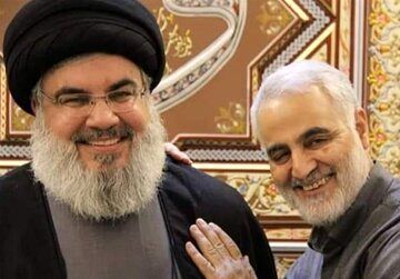 انتشار دست نوشته سردار سلیمانی از یک دیدار با حسن نصرالله برای اولین بار؛ سید بوی خدا را می‌دهد+ عکس