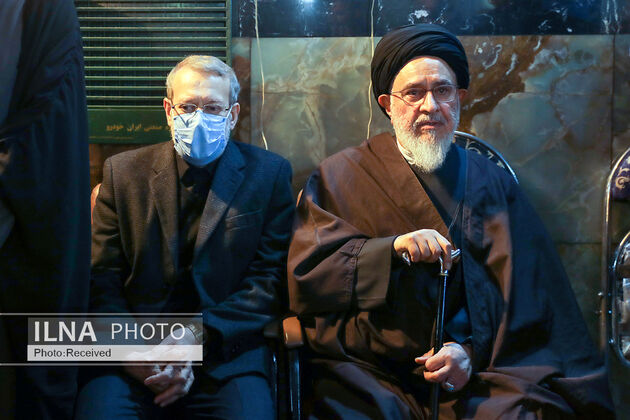 مراسم همسر شهید مطهری