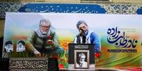 سرداران سپاه در مراسم تشییع نادر طالب‌زاده+عکس