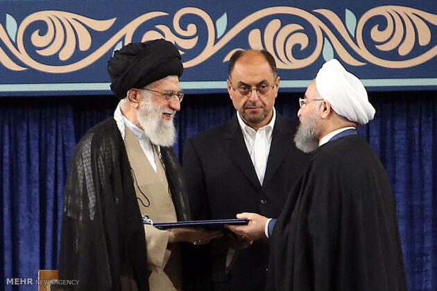 مراسم تنفیذ حکم ریاست جمهوری حسن روحانی