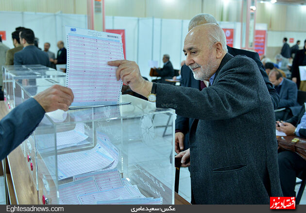 تصاویر دیده نشده از انتخابات اتاق بازرگانی تهران
