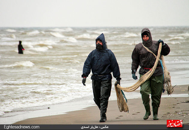 لحظه به لحظه نبرد با دریا برای یک لقمه نان + گزارش تصویری
