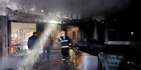 فاجعه هولناک در خرمشهر / رستوران سه طبقه در آتش سوخت