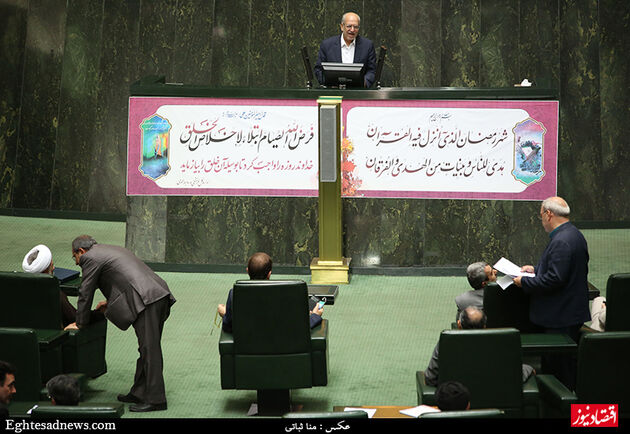 نعمت زاده در پارلمان