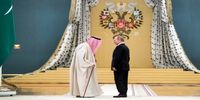 سخنان تند پادشاه عربستان علیه ایران در حضور ولادمیر پوتین