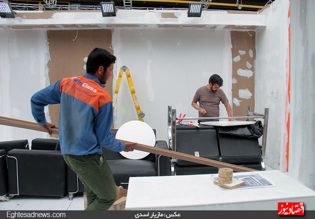 ضیافت نفتی برای خارجی‌ها، یک روز قبل از افتتاح(گزارش تصویری)