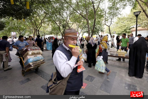 بازار تهران از قاب رویترز (گزارش تصویری)