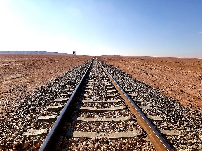 پایان عملیات ساخت بخش ترکمنی خط آهن شمال-جنوب