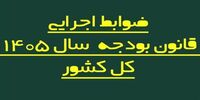 هیئت وزیران ضوابط اجرایی قانون بودجه 1405 را تغییر داد 