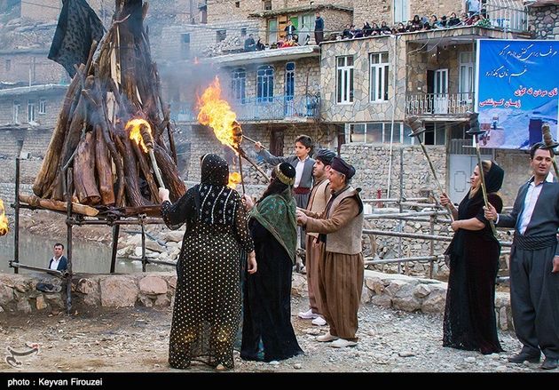جشن نوروز در روستای پالنگان