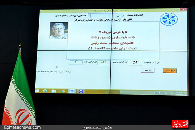 رونمایی از هیات رئیسه جدید اتاق تهران (گزارش تصویری)