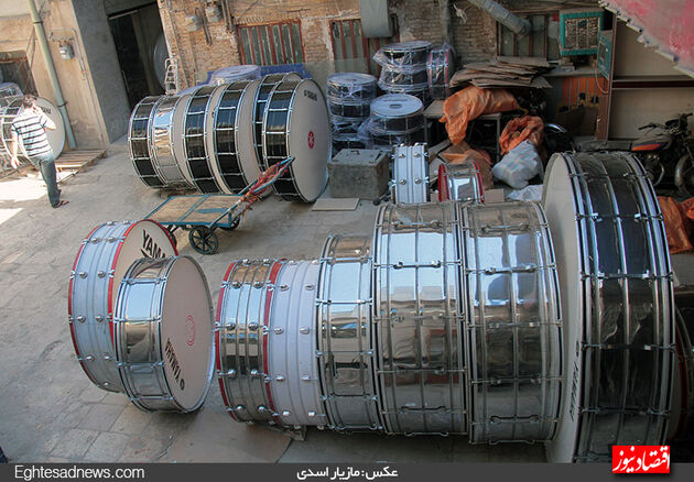 بازار داغ ملزومات عزاداری در آستانه محرم