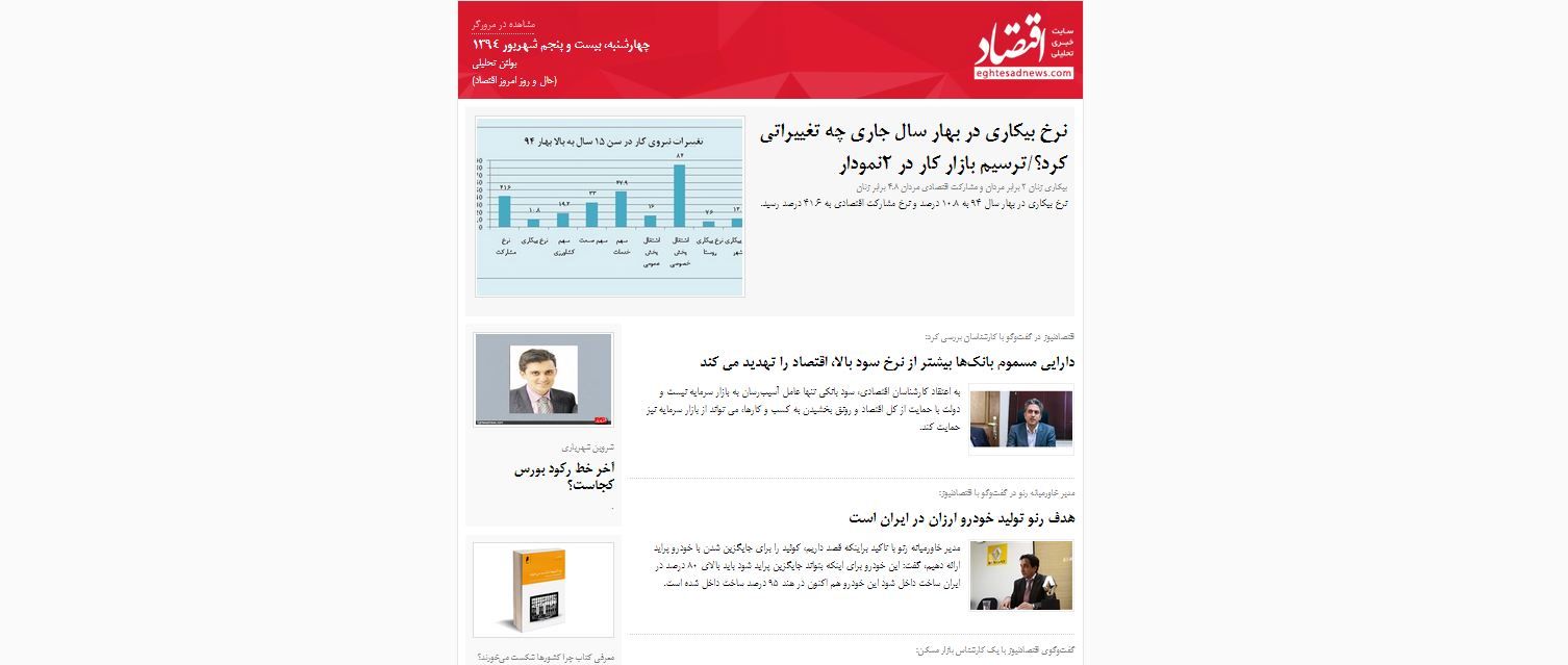 حال و روز امروز اقتصاد/رصد بخش بخش اقتصاد ایران / (بولتن تحلیلی اقتصادنیوز؛چهارشنبه 25 شهریور)