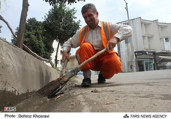 افزایش حقوق رفتگران در سال جاری