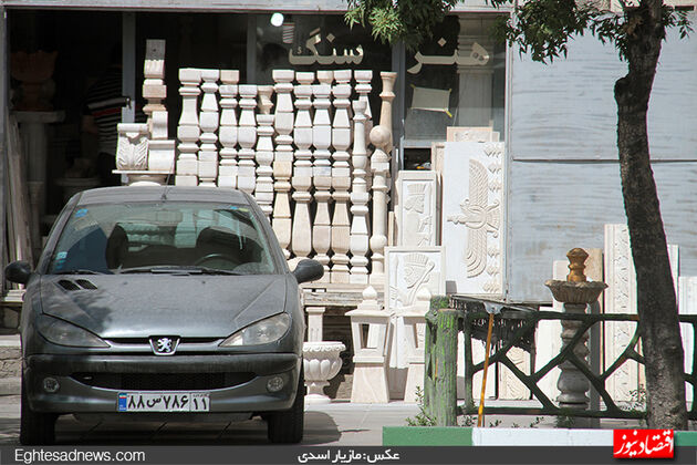 آنان که از سنگ نان می‌خورند ( گزارش تصویری)