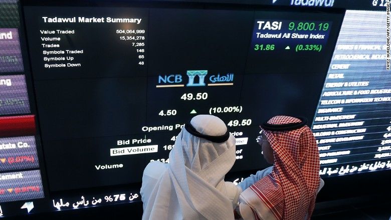 سردمداری بازار سهام عربستان در روز صعودی بورس‌های عربی