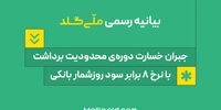 بیانیه ملّی‌گلد: جبران خسارت دوره‌ی محدودیت برداشت، با نرخ ۸ برابر سود روزشمار بانکی