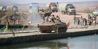 نیروهای سپاه جلوی چشم آذربایجان  از ارس عبور کرد